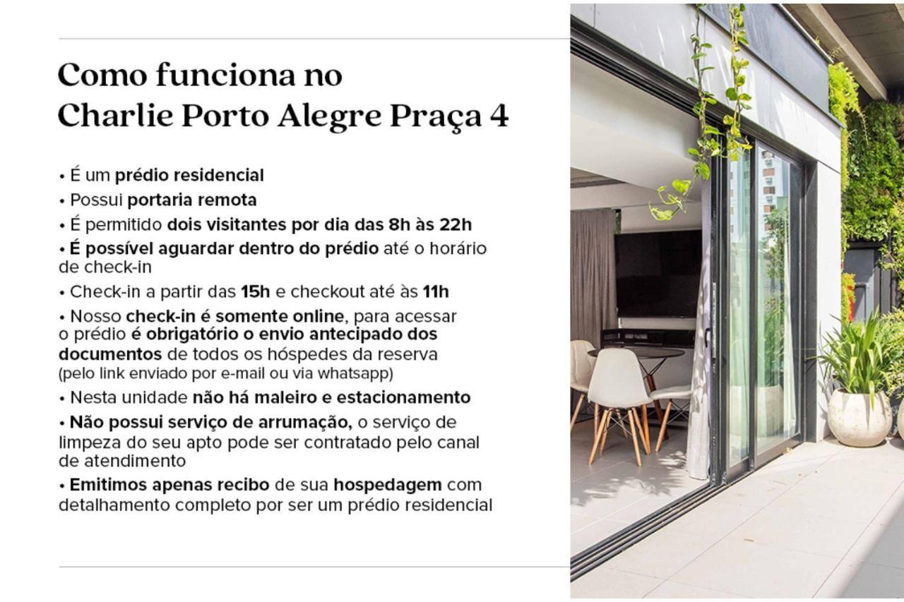 Ferienwohnung Charlie Porto Alegre Praca 4 Exterior foto